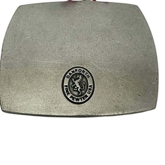 Vermont Covered Bridge Christmas Ornament by Danforth Pewter Country Holiday Dec - Picture 4 of 6